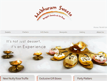 Tablet Screenshot of madhuram.com